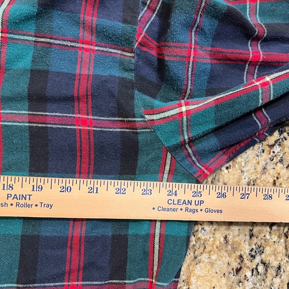 Vintage Disney Nightgown Winnie The Pooh Eeyore Tigger Plaid Sleepwear - Picture 5 of 5